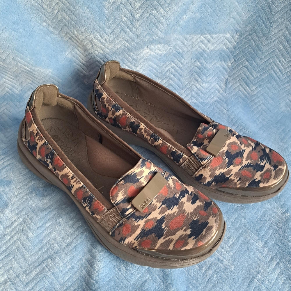 Women's Bzees Brown Slip On Shoes